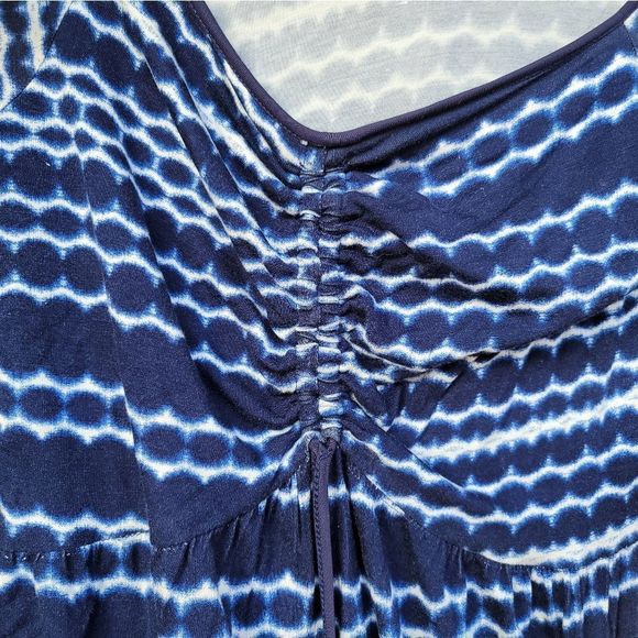 Nwt navy blue print dress - Picture 7 of 9